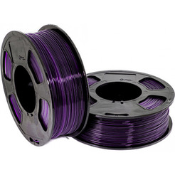 Пластиковая нить U3Print GF PETG 1,75 мм 1000 г (фиолетовый, светопропускающий)
