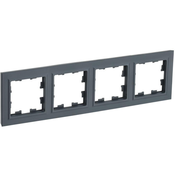 Рамка IEK Brite РУ-4-БрГ