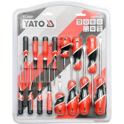 Набор отверток Yato YT-25981 (15 предметов)