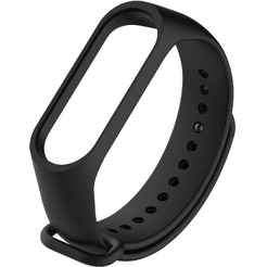 Ремешок BINGO для Xiaomi Mi Band 3/4 (черный)