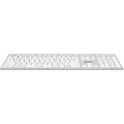 Клавиатура A4Tech Fstyler FBX50C (серебристый/белый)