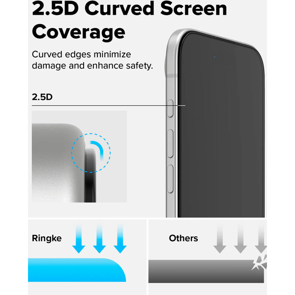 Защитное стекло Ringke EASY SLIDE 2шт для iPhone Air