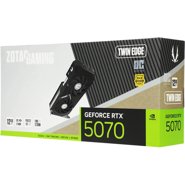 Видеокарта ZOTAC Gaming GeForce RTX 5070 Twin Edge OC ZT-B50700H-10P