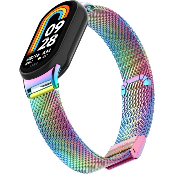 Ремешок Bingo Stainless Grid для XIAOMI Mi Band 8 (хамелеон)