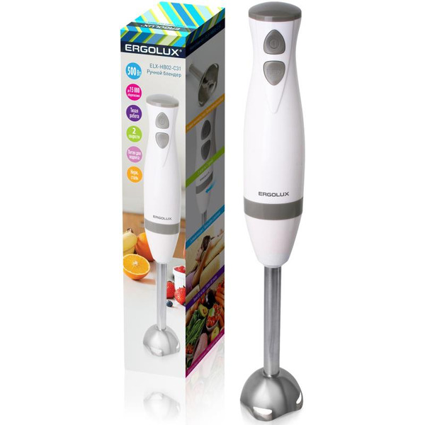 Погружной блендер ERGOLUX ELX-HB02-C31