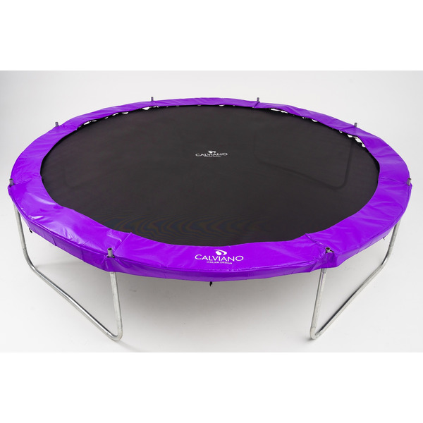 Батут Calviano 374 см - 12ft OUTSIDE master purple
