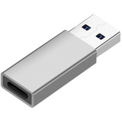 Адаптер BINGO Type-C на USB 3.0 (серебристый)