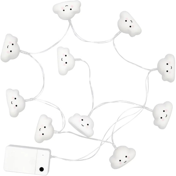 Светильник-Ночник детский светодиодная лента REER String Light lumilu Облака