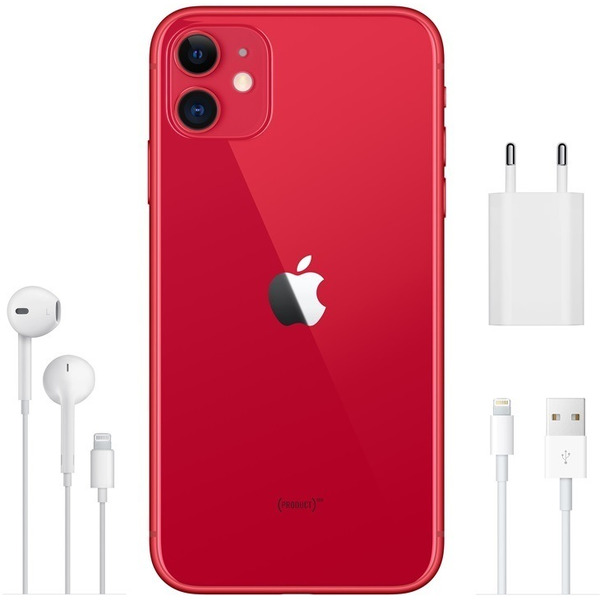 Смартфон APPLE iPhone 11 128GB (PRODUCT)RED (MWM32RM/A)