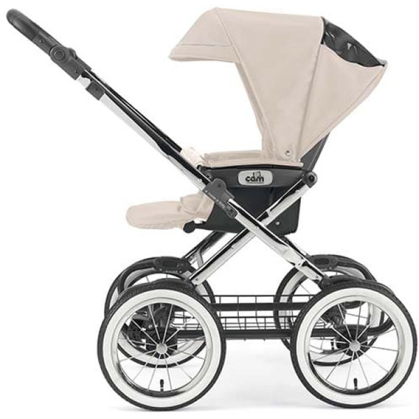 Универсальная коляска CAM Tris Linea Classy (3 в 1, бежевый)