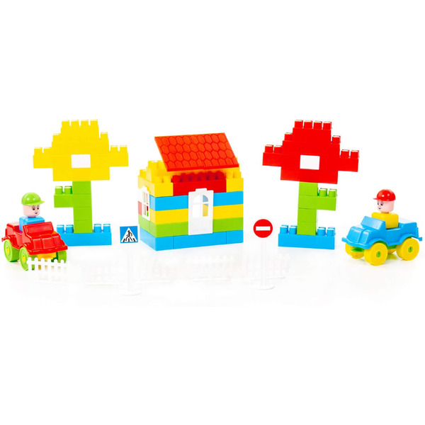 Конструктор Полесье  Строитель 36131