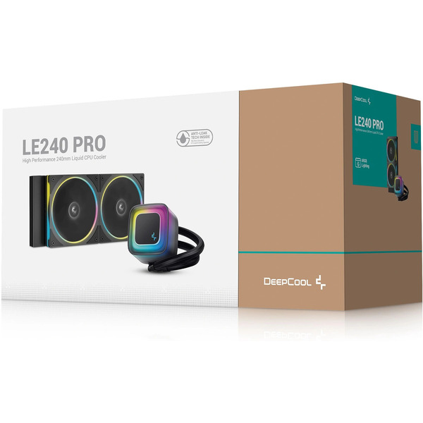 Система жидкостного охлаждения для процессора DeepCool LE240 PRO R-LE240PRO-BKAMMC-G-1