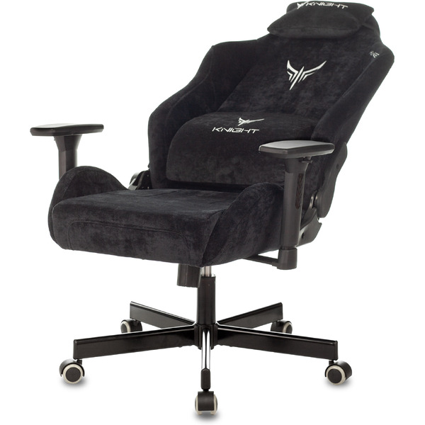 Кресло игровое Knight N1 Fabric Light-20 (1626367) черный