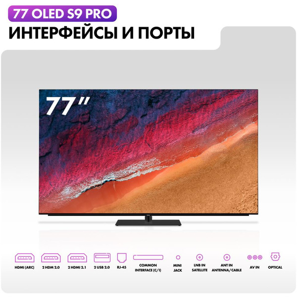 Телевизор Haier 77 OLED S9 Pro
