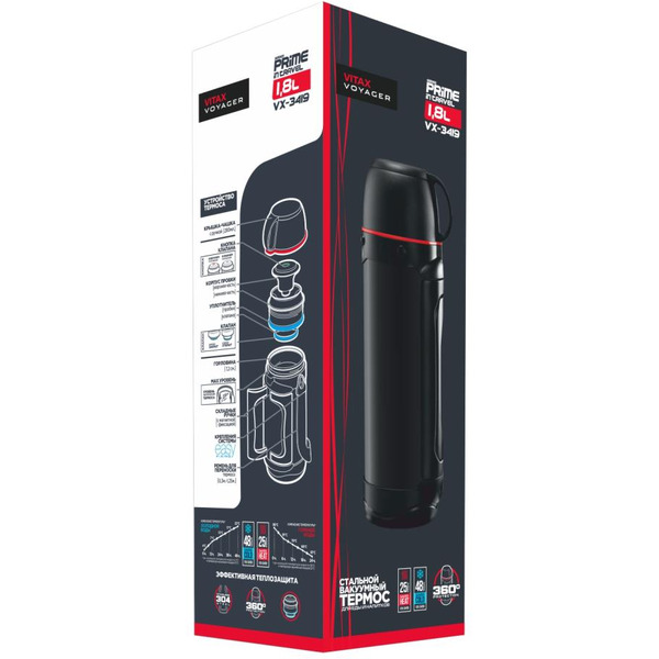 Термос VITAX Active Prime in travel VX-3419