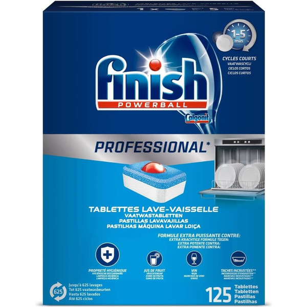 Таблетки для ПММ FINISH Powerball Professional (125 шт)