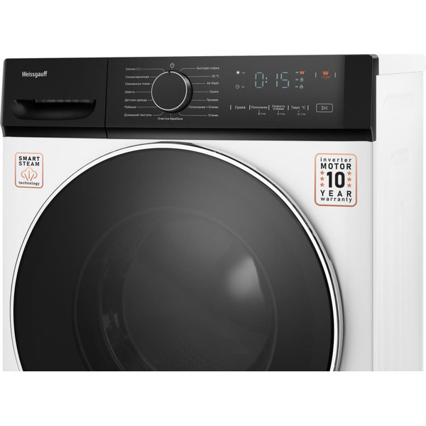 Стирально-сушильная машина Weissgauff WMD 4628 Inverter Steam