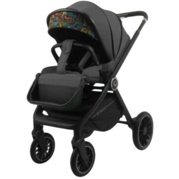 Детская универсальная коляска BubaGo BLOOM 2in1 BG 134-2 (серый)