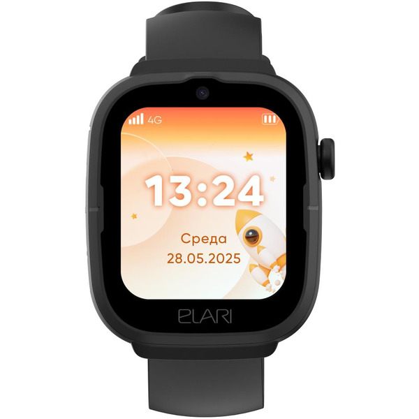 Часы-телефон Elari Go 4G (KP-4G-Go) черный