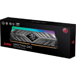 Оперативная память ADATA XPG Spectrix D41 RGB 8ГБ DDR4 3600 МГц AX4U36008G18I-ST41