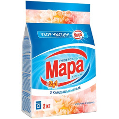 Стиральный порошок Мара Узор Чысцiнi 2 в 1 с кондиционером (2 кг)