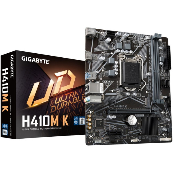 Материнская плата Gigabyte H410M K (rev. 2.0)