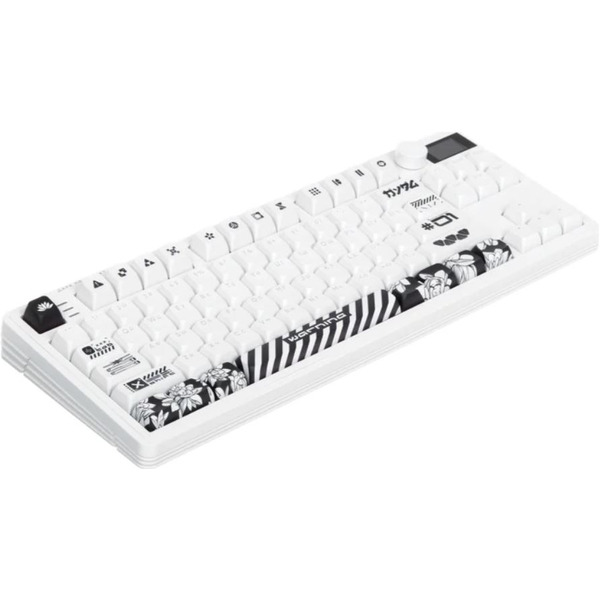 Клавиатура Дарк Проджект KD87A+Numpad (белый)