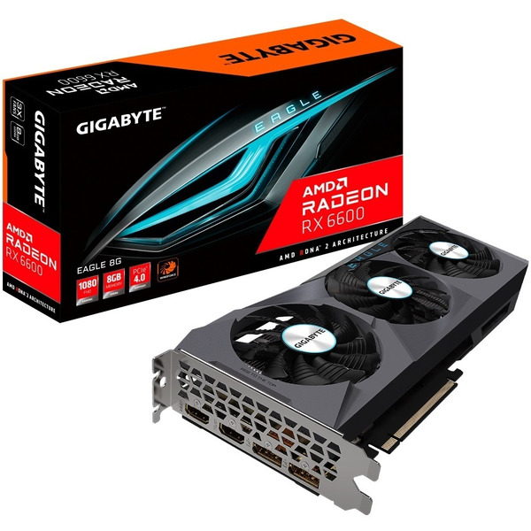 Видеокарта Gigabyte Radeon RX 6600 Eagle 8G