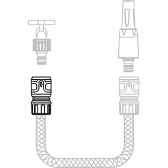 Муфта быстросъемная STARTUL ST6013-07-3/4 ( 3/4" )
