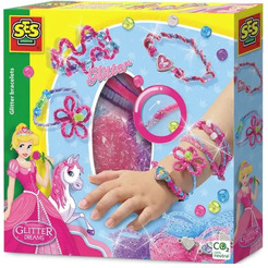 Набор для рукоделия SES Creative Блестящие браслеты 14128