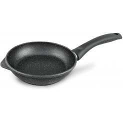 Сковорода НМП Каменная Черный гранит 18118у