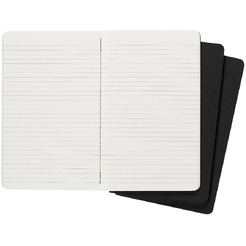 Блокнот Moleskine Cahier Journal Large QP316 (черный) 3 шт