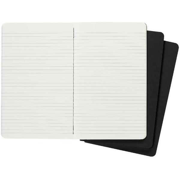 Блокнот Moleskine Cahier Journal Large QP316 (черный) 3 шт
