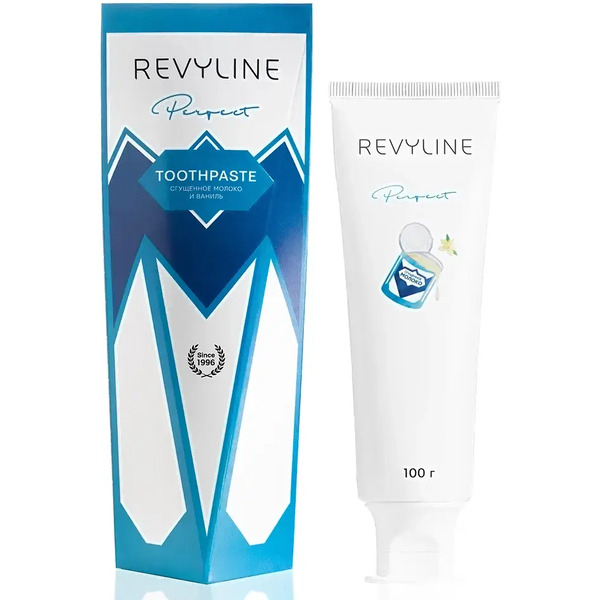 Зубная паста Revyline Perfect Сгущенное молоко и ваниль (100г)