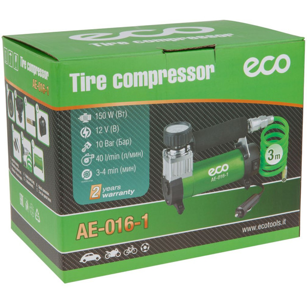 Автомобильный компрессор ECO AE-016-1