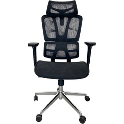 Кресло офисное SITUP PALMA BLACK chrome (сетка Black/ Black)