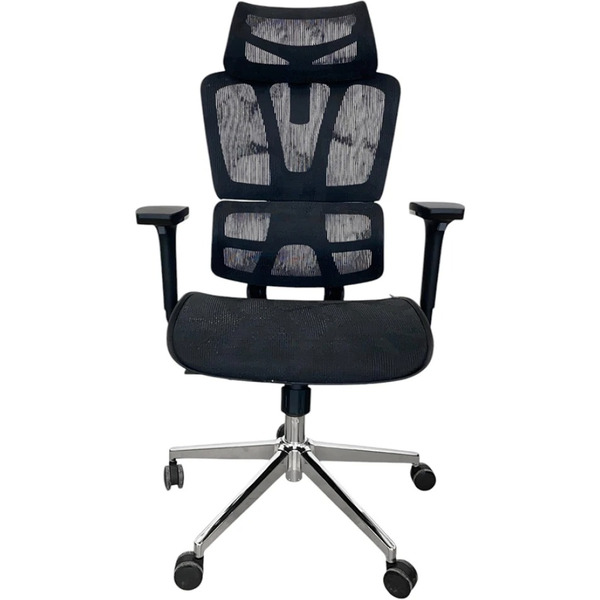 Кресло офисное SITUP PALMA BLACK chrome (сетка Black/ Black)