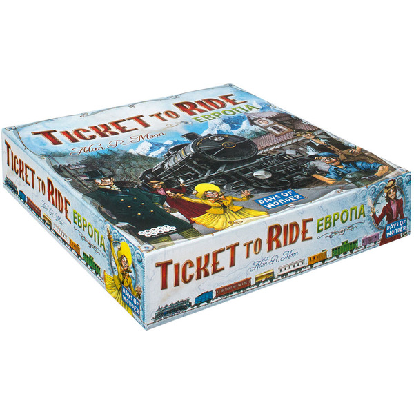 Настольная игра Hobby World Ticket to Ride: Европа