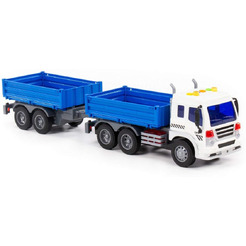 Автомобиль бортовой с прицепом Полесье 93127 Сити