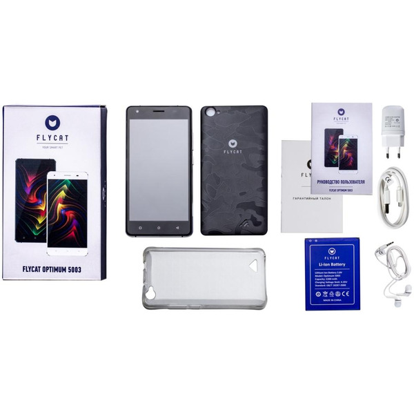 Смартфон FLYCAT OPTIMUM 5003 Black