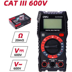 Мультиметр цифровой Deli RS EDL334301