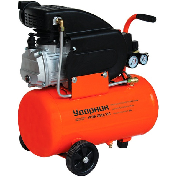 Компрессор Ударник УКМ 280/24 (39421)