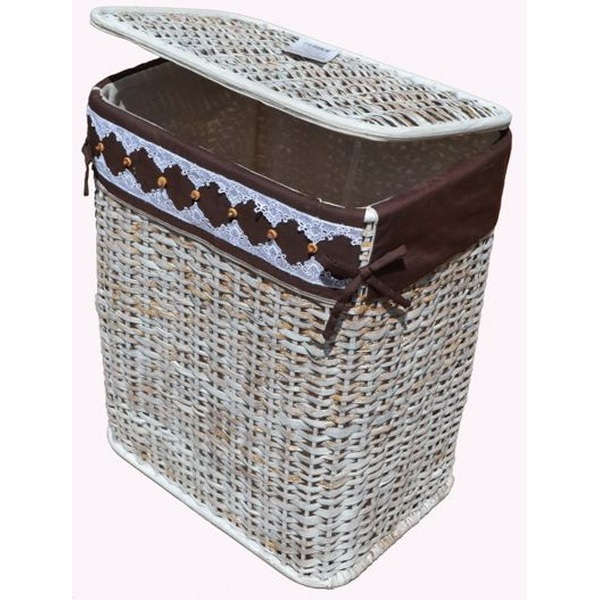 Корзина плетеная с крышкой FIL-SCAN 01-079/XL