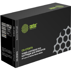 Картридж лазерный Cactus CS-CF287A CF287A черный (9000стр.) для HP LJ M506dn/M506n/M506x