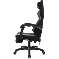 Кресло игровое ZOMBIE Weaver (черный/серый)