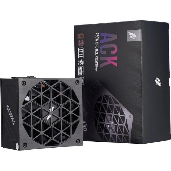 Блок питания 1stPlayer ACK Bronze 750W HA-750AA2 (ACK-BRZ-750-BK-EU)