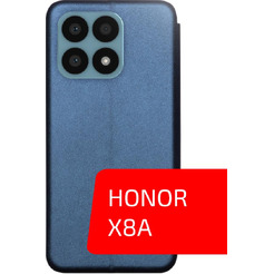 Чехол книга AKAMI Prime для Honor X8a Синий (32088)