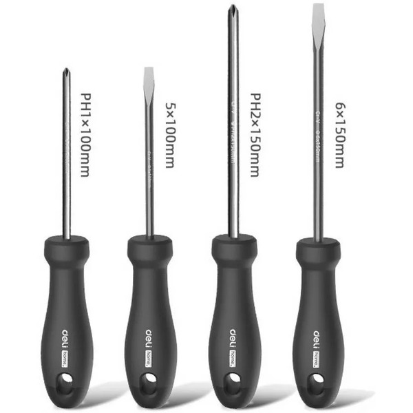 Набор отверток Deli HT1004 (4 предмета)