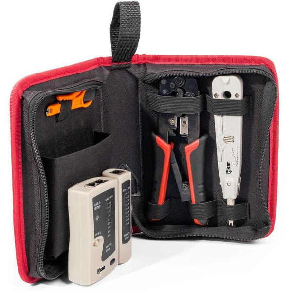 Набор для работ с сетевым кабелем КВТ серия ПРОФИ LAN-4 (85935)