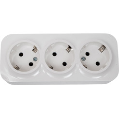Розетка Leiden Electric Bailly 806008 (белый)